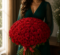 150 Red Roses