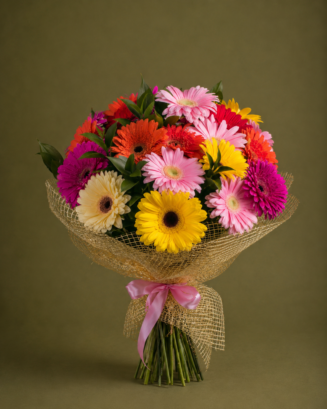25 gerbera